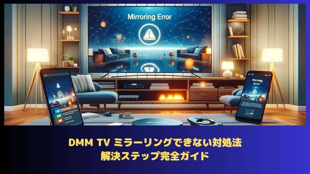 DMM TV ミラーリングできない対処法：解決ステップ完全ガイド