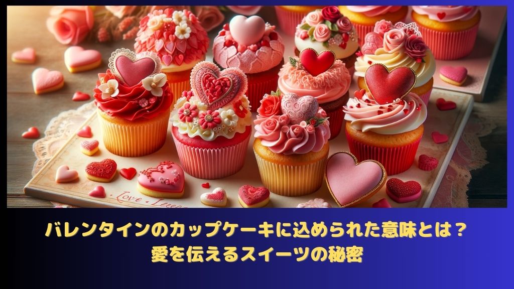 バレンタインのカップケーキに込められた意味とは？愛を伝えるスイーツの秘密