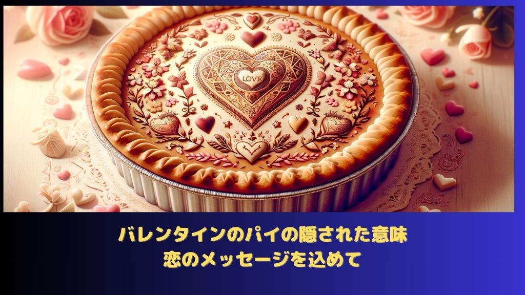 バレンタインのパイの隠された意味！恋のメッセージを込めて
