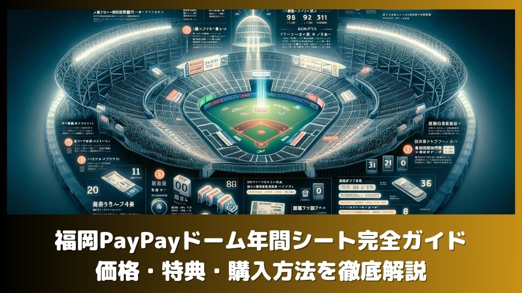 福岡PayPayドーム年間シート完全ガイド！価格・特典・購入方法を徹底解説